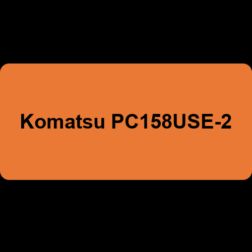 Komatsu PC158USE-2